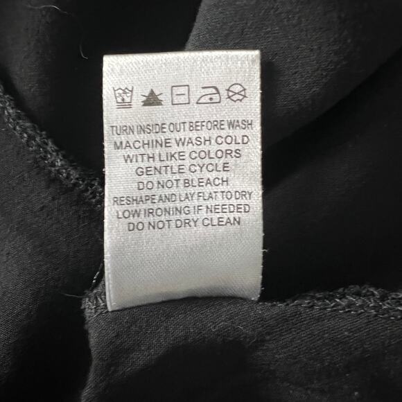 Earl Jeans Embroidered Sequin Top Womens Small Boho Peasant Fairygoth Flowy - Picture 11 of 12